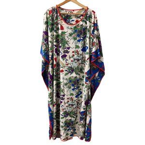 Vintage 70s Mushroom Caftan Kaftan